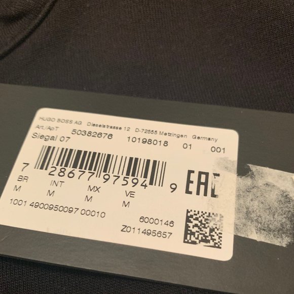 Hugo Boss Mens Half Zip Sweater Medium - Picture 4 of 5